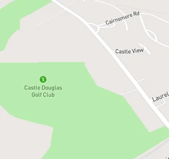 map for Castle Douglas Golf Club