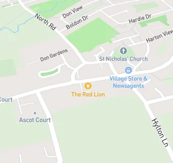 map for The Red Lion Inn