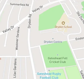 map for Dryden School