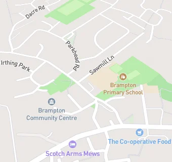 map for Brampton Community Centre Cafe