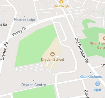 map for Dryden School Student Cafe