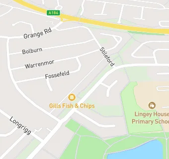 map for Gills Fish & Chips