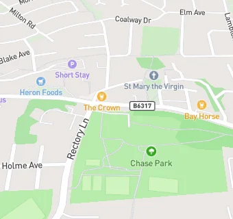 map for Chase Park Pavilion