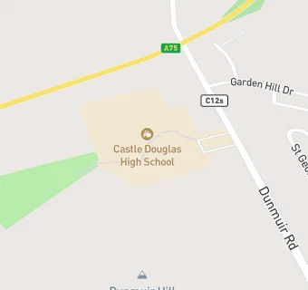 map for Castle Douglas High School