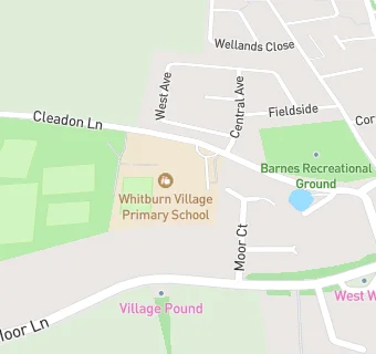 map for Whitburn Village Primary School