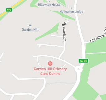 map for Your Local Boots Pharmacy (Garden Hill Primary Care Centre, Castle Douglas)