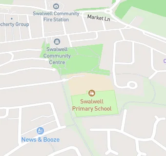 map for Swalwell Primary School