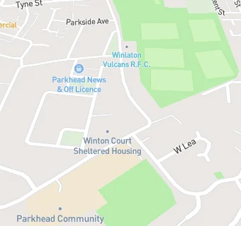 map for Winton Court Community Cafe