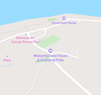 map for Wallsend Guest House