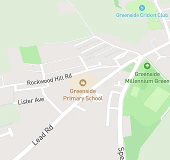 map for Greenside Primary School