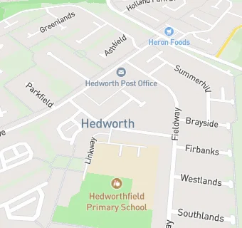 map for Hedworthfield Primary School