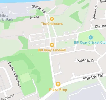 map for Pizza Stop