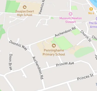 map for Penninghame School