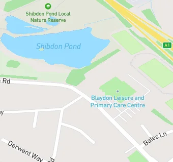 map for Blaydon Primary Care Centre