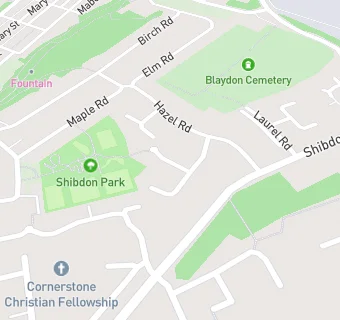 map for Blaydon Childrens Home