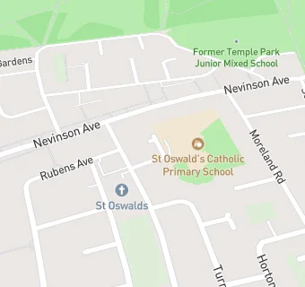 map for John Paul Nursery School