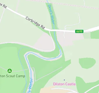 map for Dilston Mill Bed & Breakfast