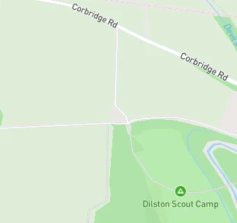 map for Dilston Scout Camp