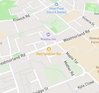 map for Metropolitan Bar