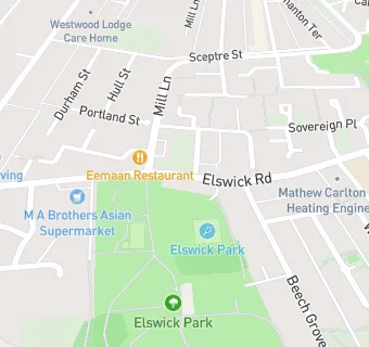 map for West End Women And Girls Centre