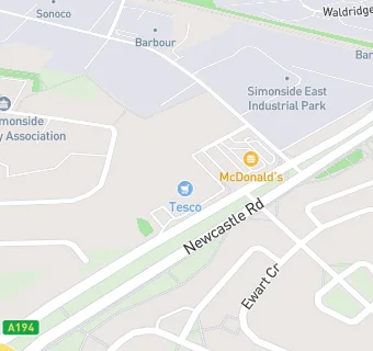 map for Mcdonalds