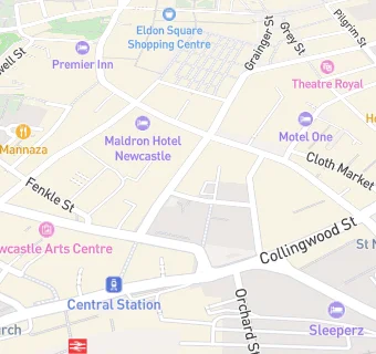 map for Slug & Lettuce