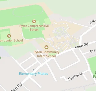 map for Ryton Community Infant School