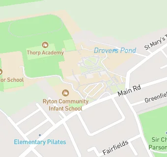 map for Thorp Academy (Kitchen)