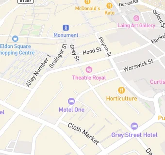 map for Muddler (Newcastle) Ltd