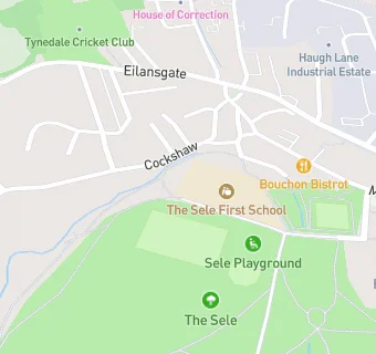 map for The Sele First School