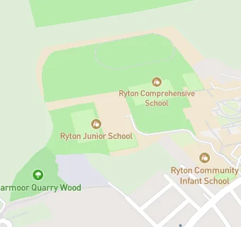map for Ryton Junior School