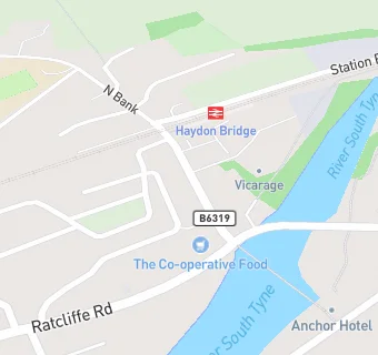 map for Railway Hotel