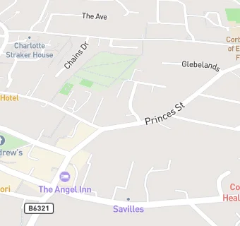 map for Corbridge Methodist Church