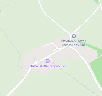 map for Newton & Bywell Community Hall