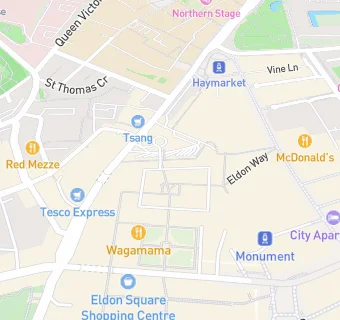 map for The Place To Eat At John Lewis