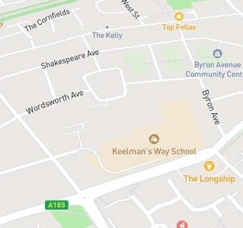 map for Keelmans Way School