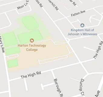 map for Harton Academy