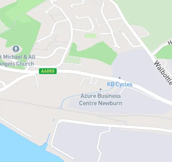 map for Newburn Dental Surgery