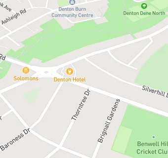 map for Denton Hotel