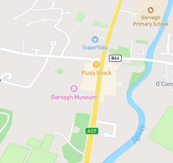 map for The Pizza Shack