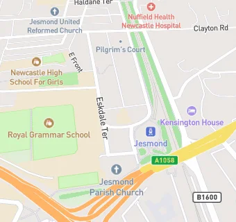 map for Chartwells At Newcastle Preparatory School