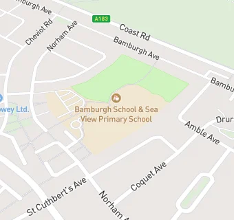 map for Seaview Primary