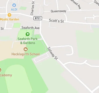 map for Hecklegirth Primary School