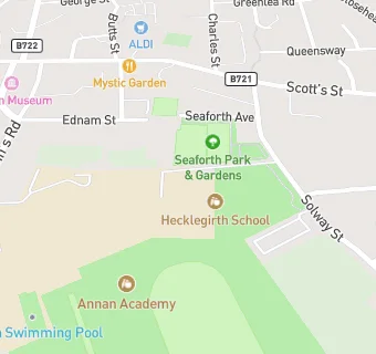 map for Hecklegirth School