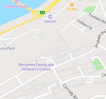 map for Derryview Family/Childcare Centre