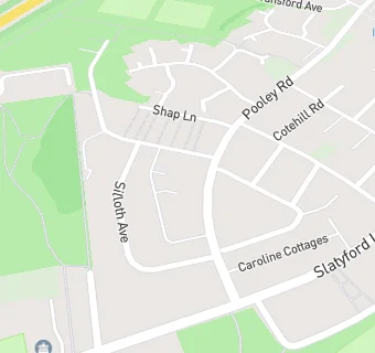 map for Slatyford Tenants Association