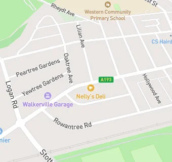 map for Nelly's Deli