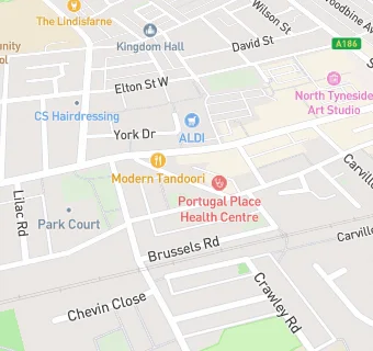 map for Portugal Place Health Centre