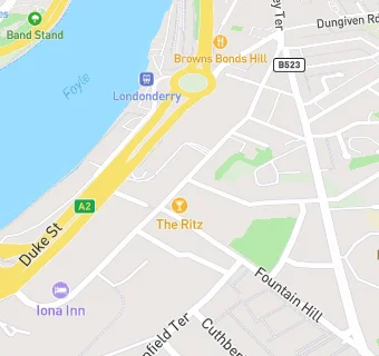 map for The Ritz