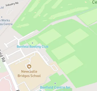 map for Newcastle Benfield Football Club